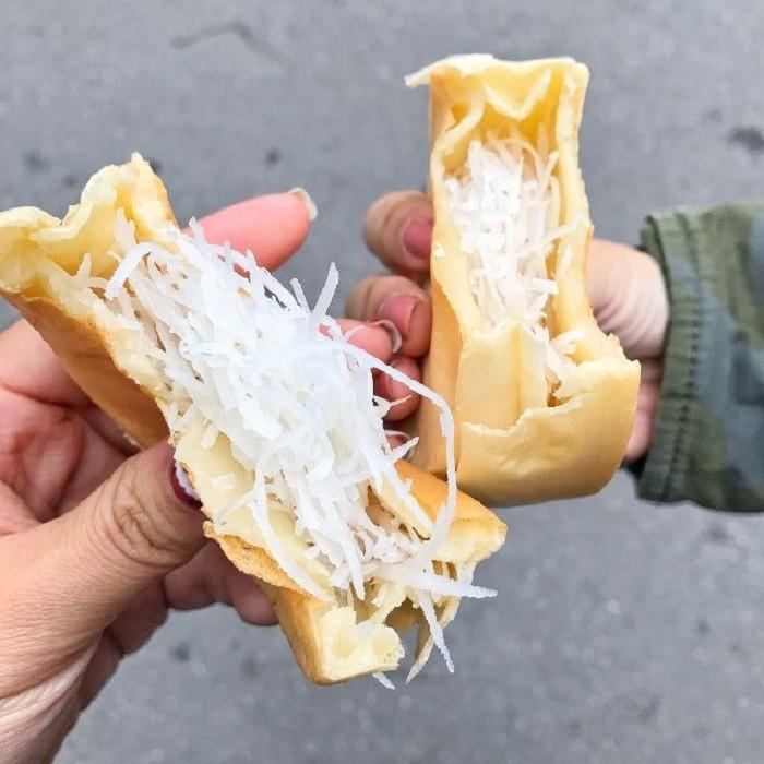 Bánh bò dừa nướng