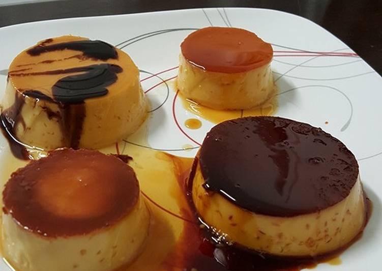 Bánh flan cafe