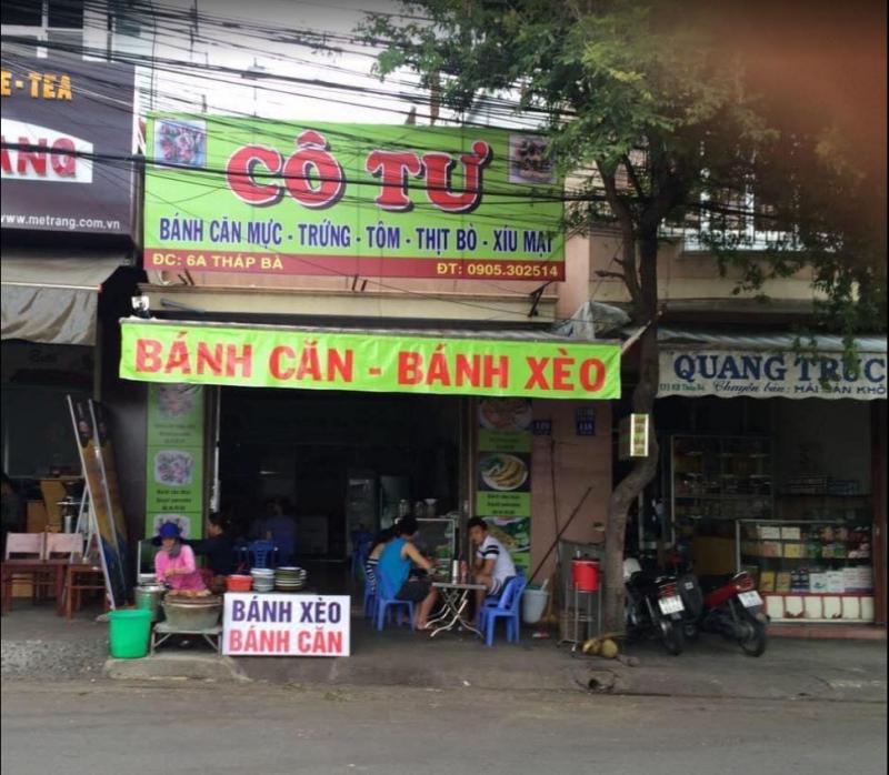 Bánh căn bánh xèo Cô Tư