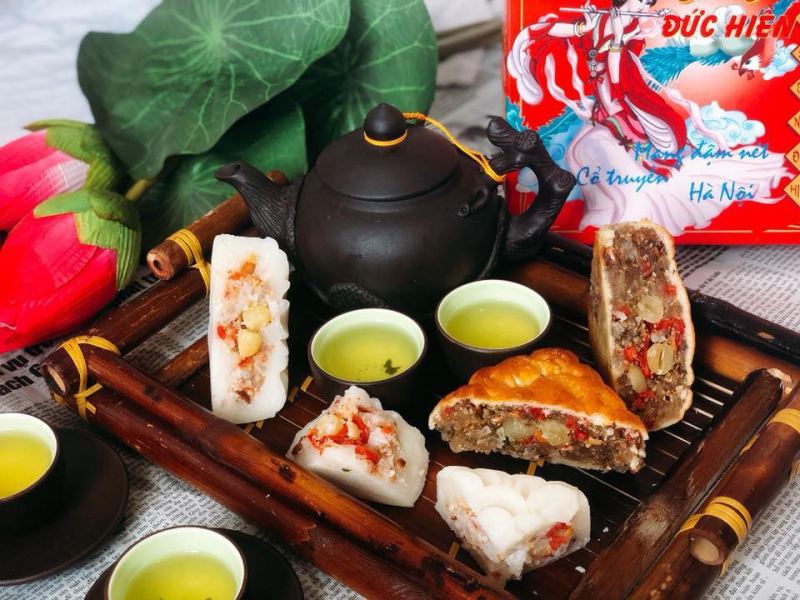 Bánh trung thu cổ truyền tại Đức Hiền