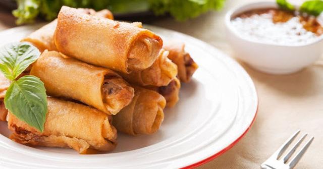 Nem nấm chay thơm ngon