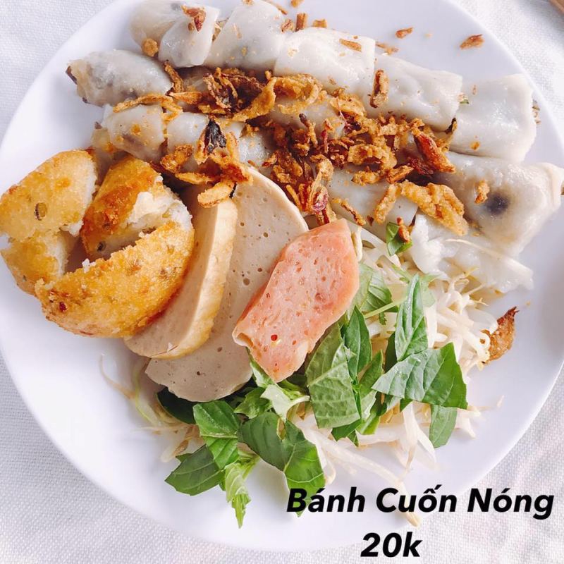Bánh cuốn nóng Dĩnh Râu