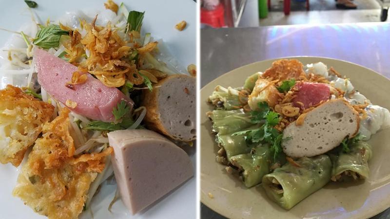 ﻿﻿Bánh cuốn nóng