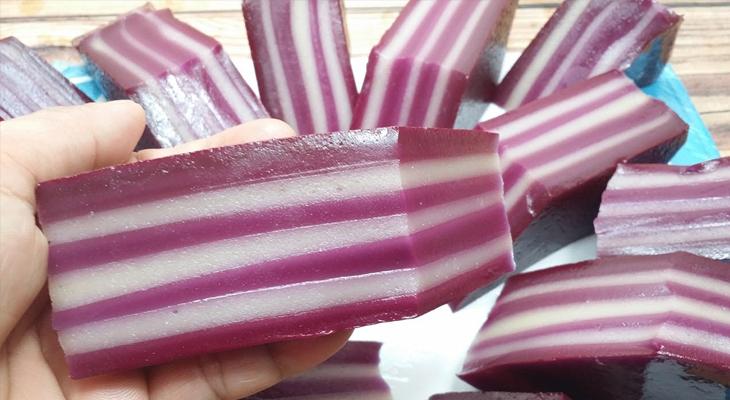 Bánh da lợn khoai môn