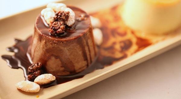 Bánh flan cacao