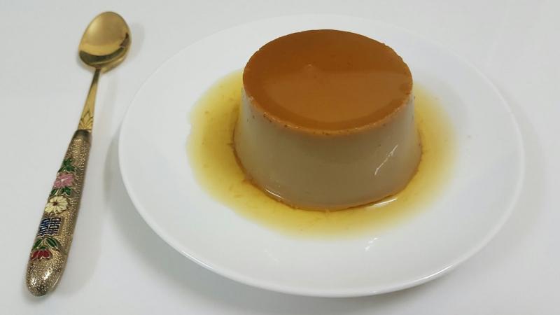Bánh flan hương vị cà phê