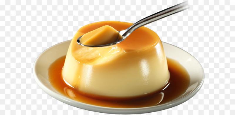 Bánh flan sầu riêng