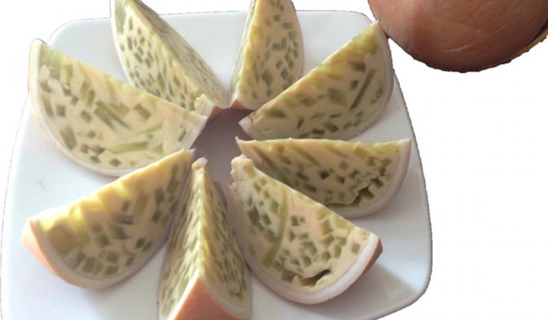 Bánh flan trái dừa