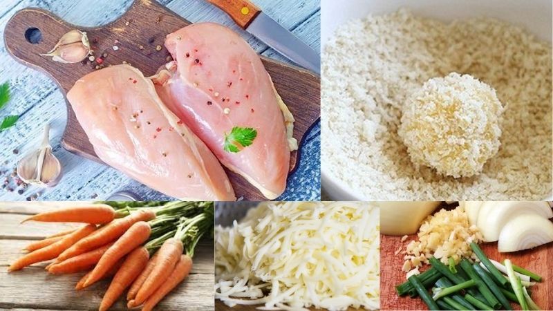 Bánh gà chiên phô mai