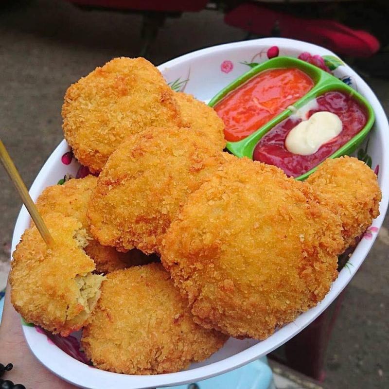 Bánh gà thần thánh - Mỡ Quán