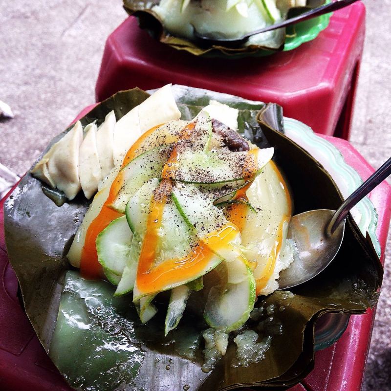 Bánh giò Bến Hiệp tuy mộc mạc, chân phương nhưng hương vị lại rất thơm ngon