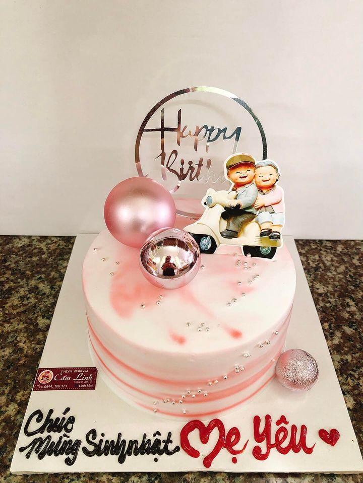 Mẫu bánh sinh nhật đẹp tại tiệmBánh kem Cẩm Linh