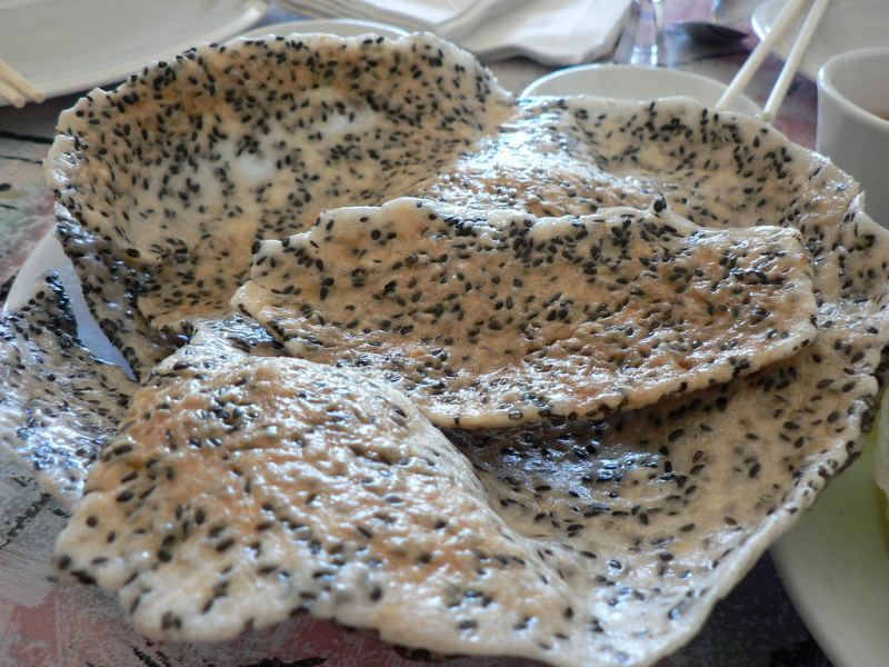 Bánh Khô mè đen