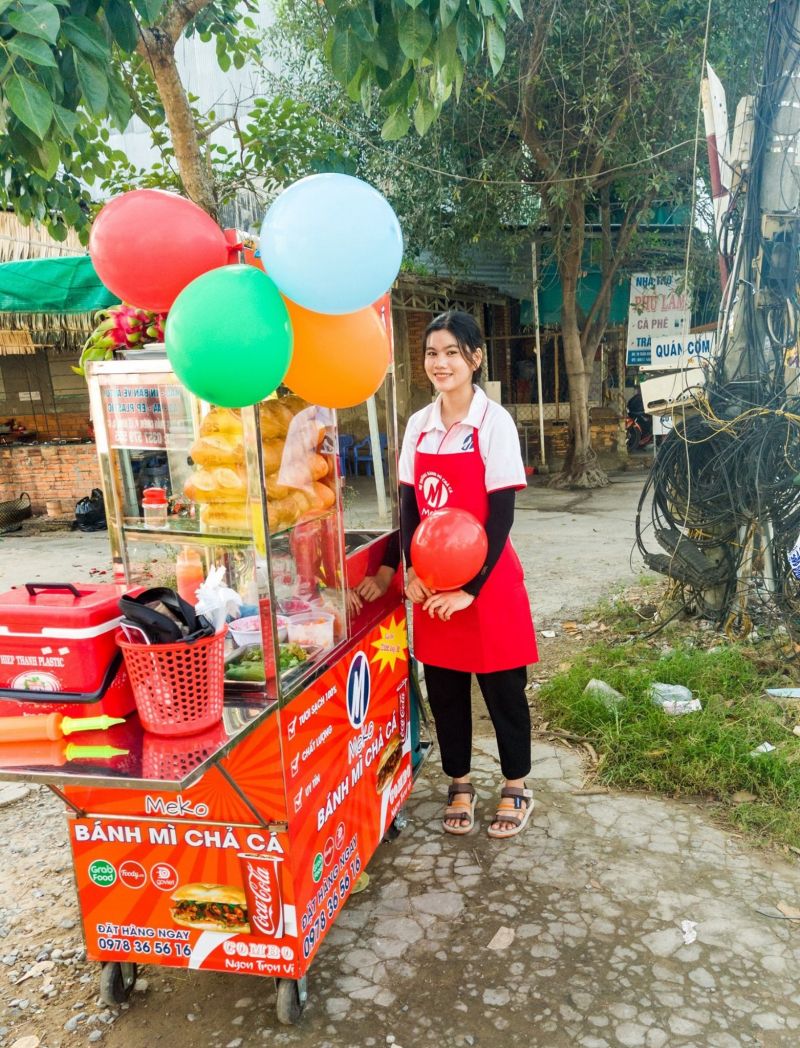 Bánh mì chả cá Meko