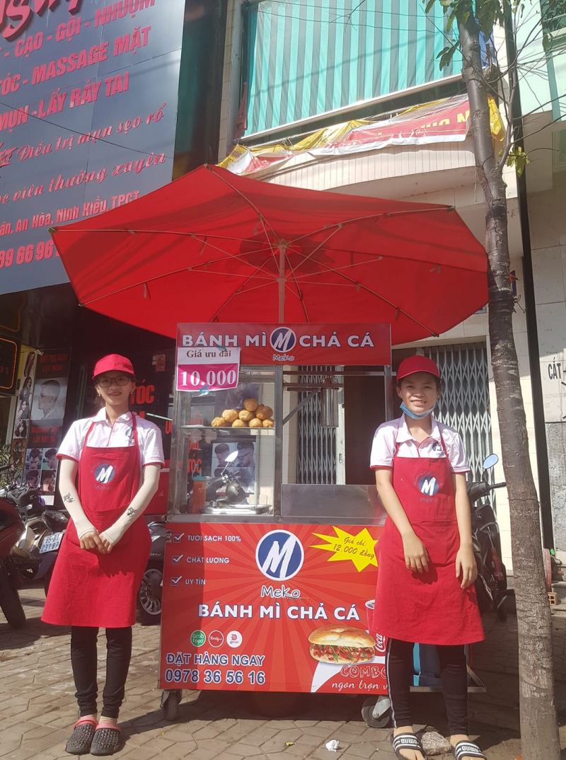 Bánh mì chả cá Meko