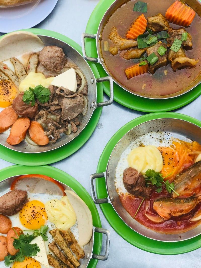 Bánh mì chảo Tina