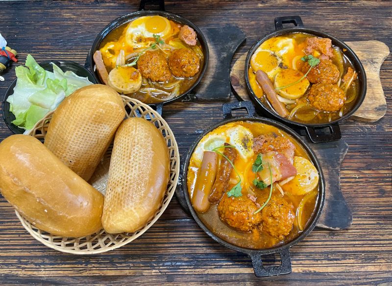Bánh mì chảo cô 3 Hậu