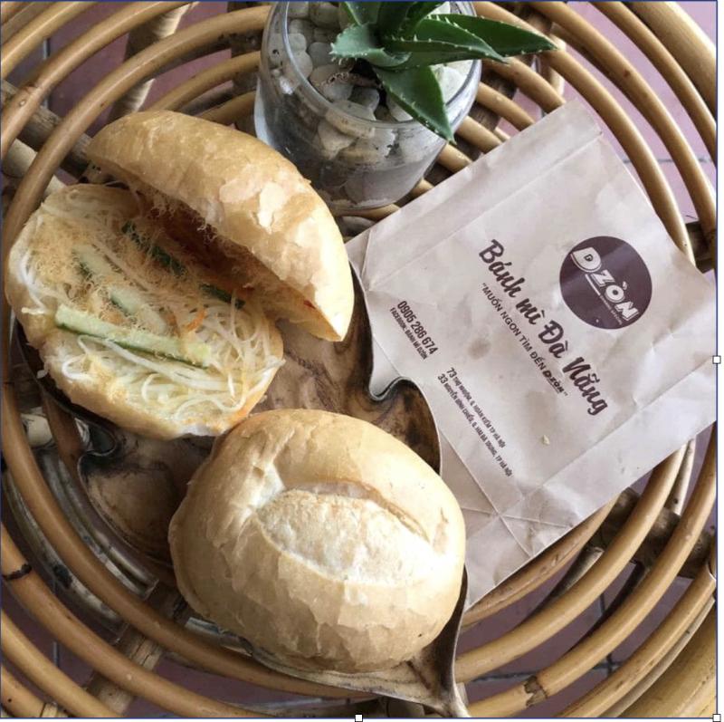 Bánh mì Dzòn – Đặc sản Đà Nẵng có rất nhiều hương vị