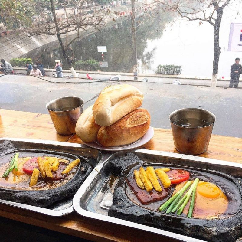 Bánh mì chảo Ô Long