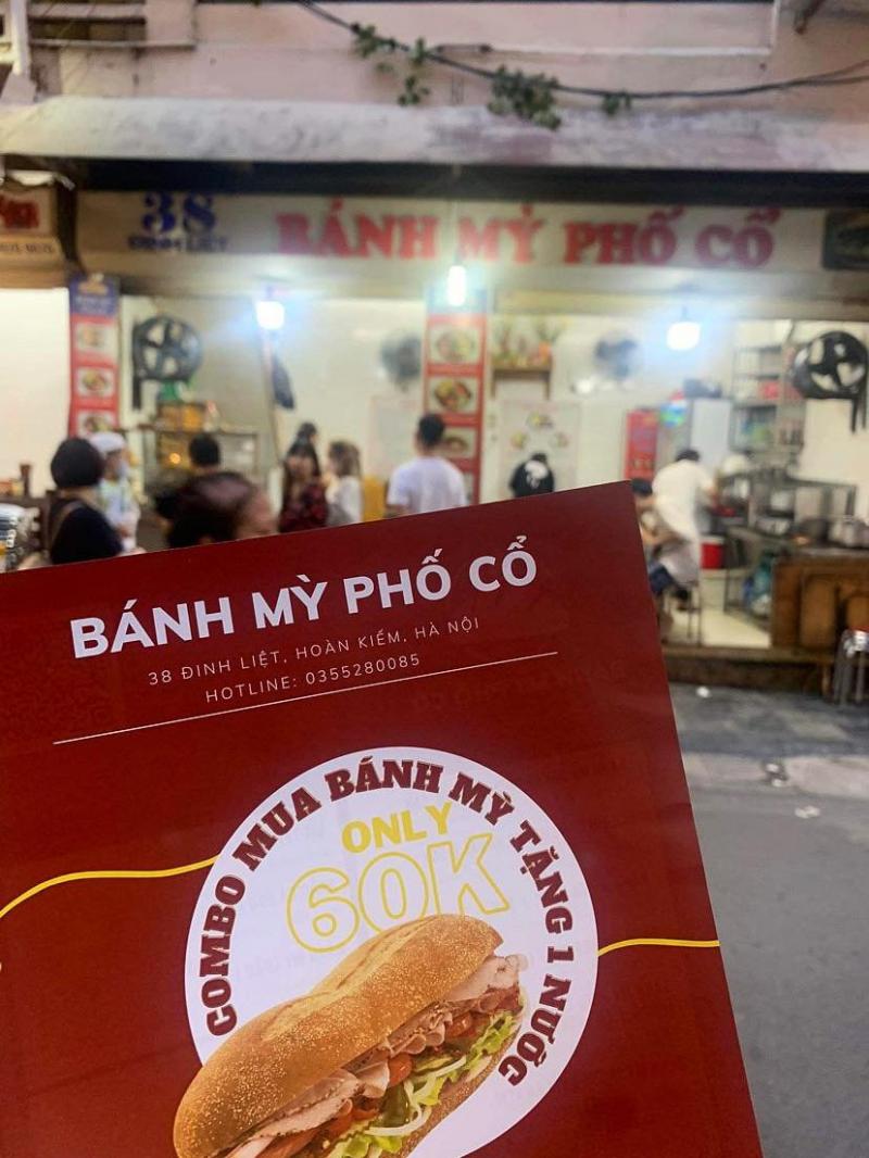 Bánh mì Phố Cổ - 38 Đinh Liệt