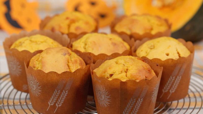 Bánh muffin bí đỏ