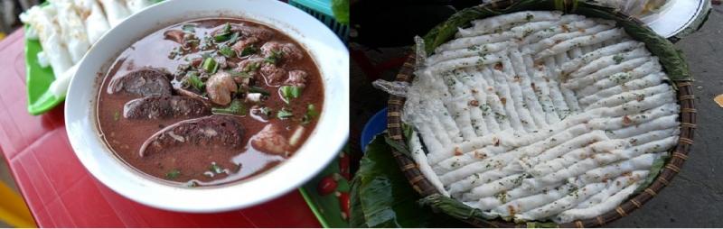 Bánh mướt xáo lòng, đặc sản Nghệ An