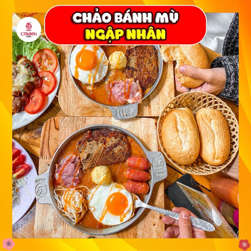 Bánh mỳ chảo - Cột Điện quán
