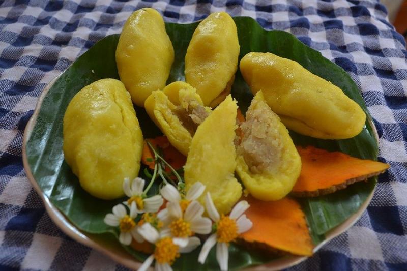 Bánh nghệ là một cái tên khá đặc biệt, một loại bánh ngon dân dã của người dân Thái Bình