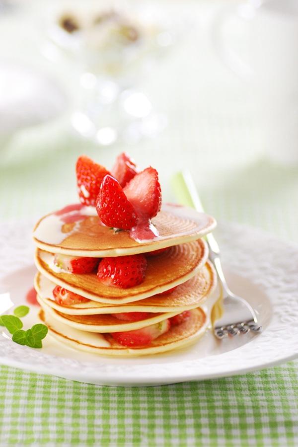 Bánh pancake xốp mềm kiểu Mỹ
