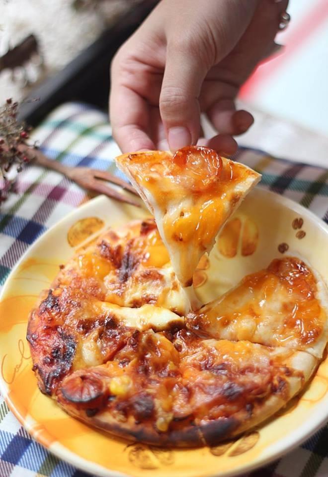 Bánh Pizza mini bò phô mai