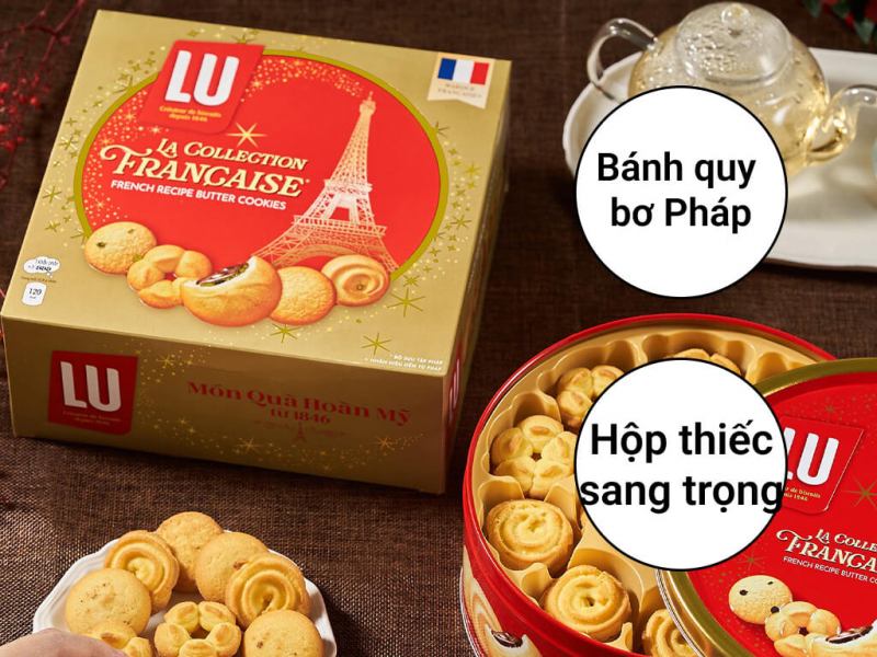 Bánh quy bơ công thức Pháp LU