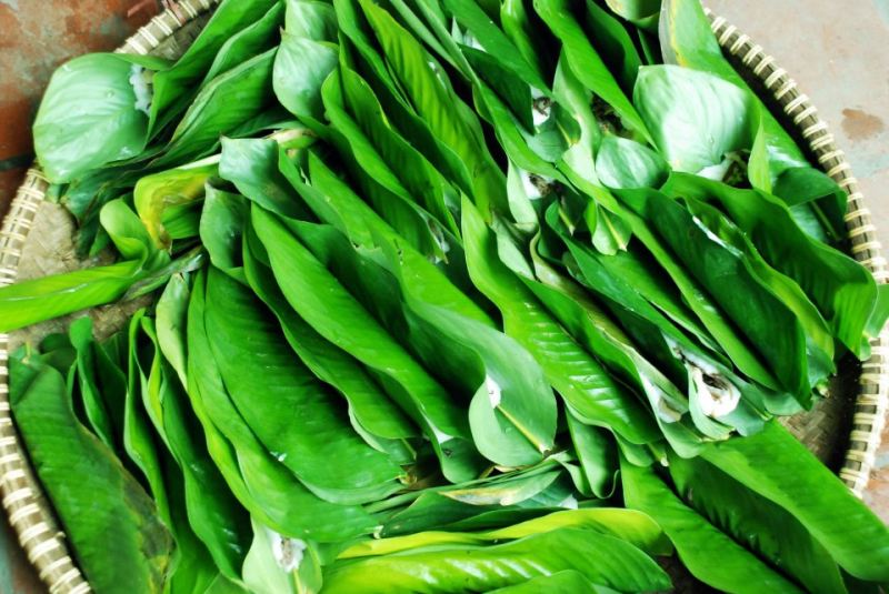Lá dong làm nên bánh tẻ