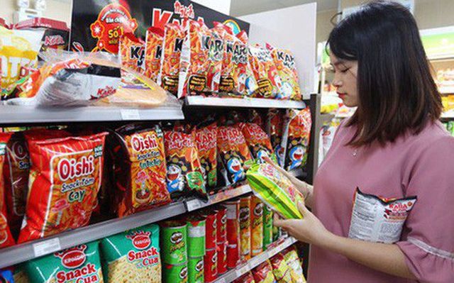 Bánh snack có sẵn