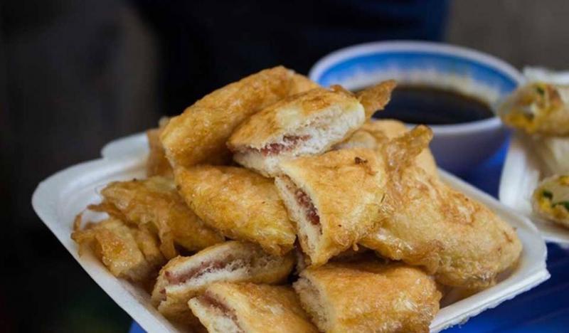 Bánh Sữa Pate Chiên Trứng