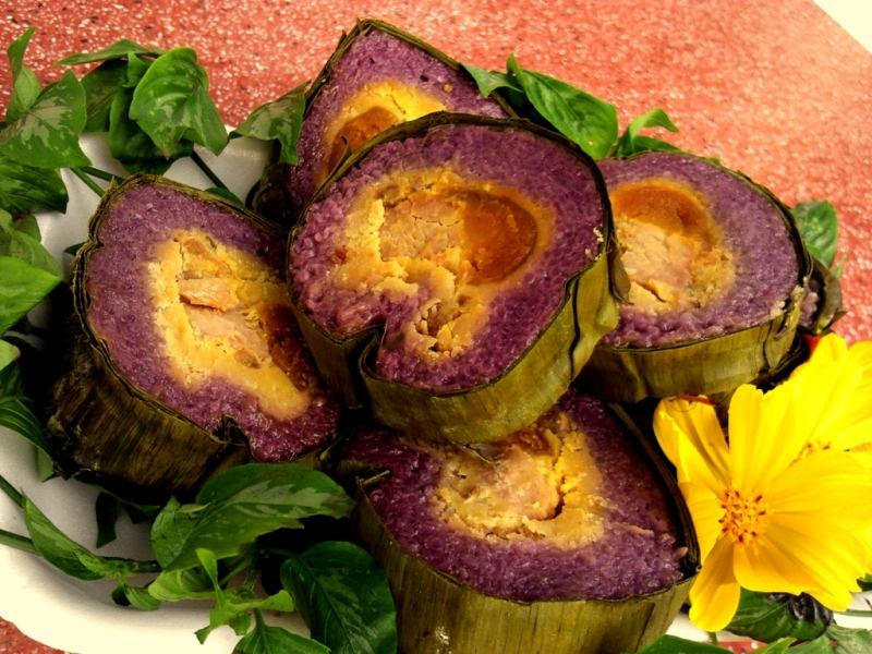 Bánh tét miền Nam.