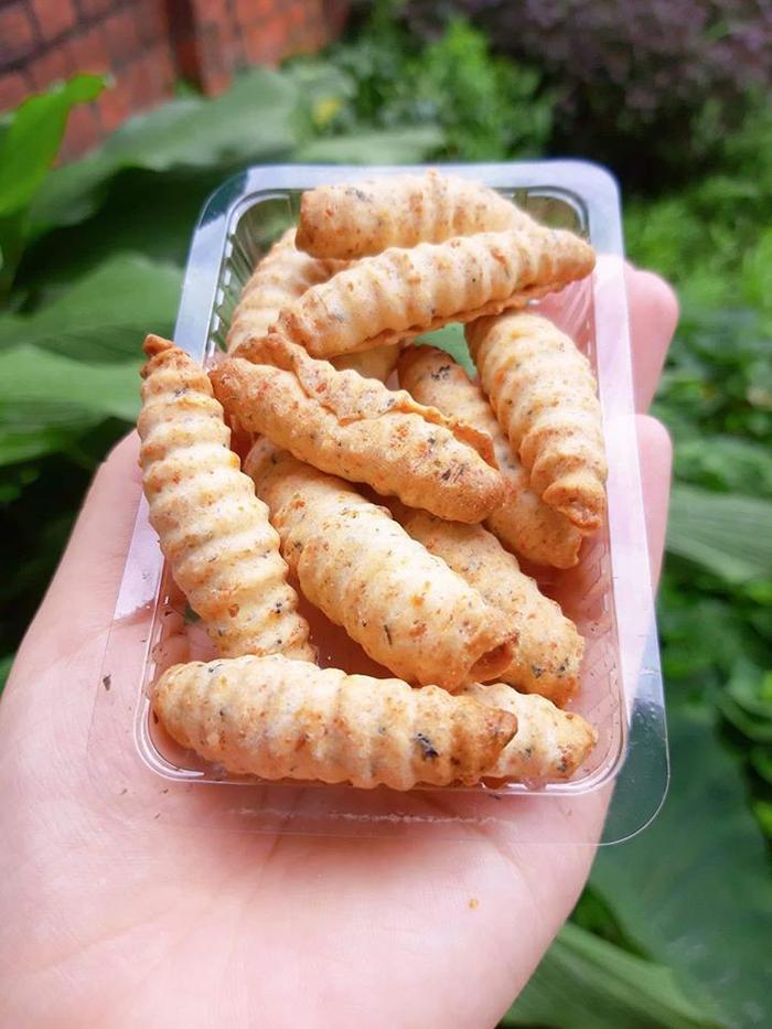 Bánh tôm rong biển vụn