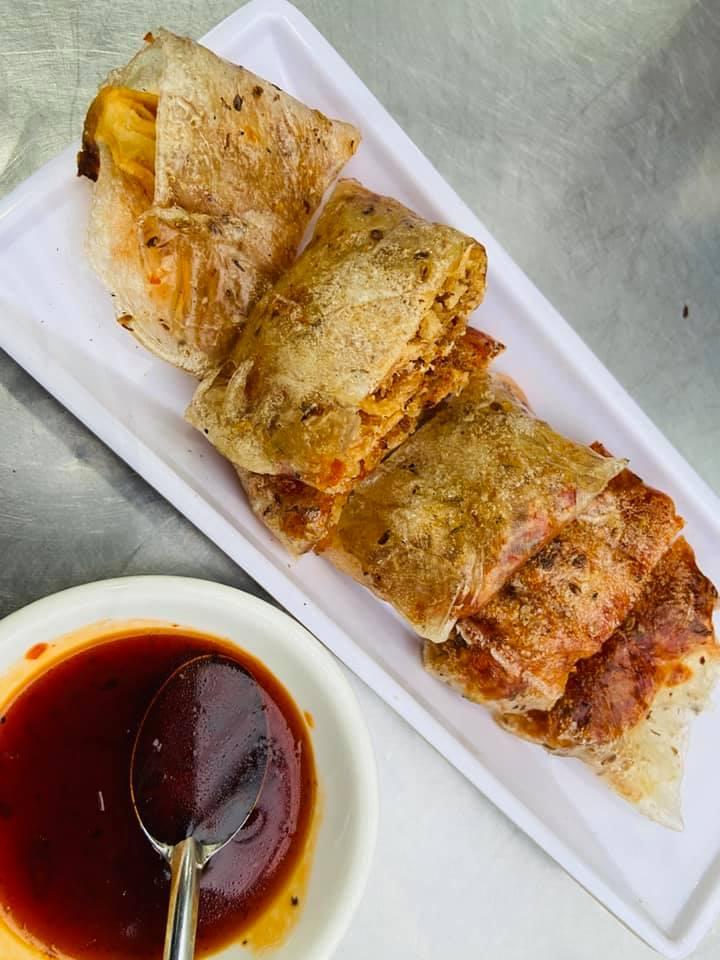 Bánh tráng kẹp Dì Hoa