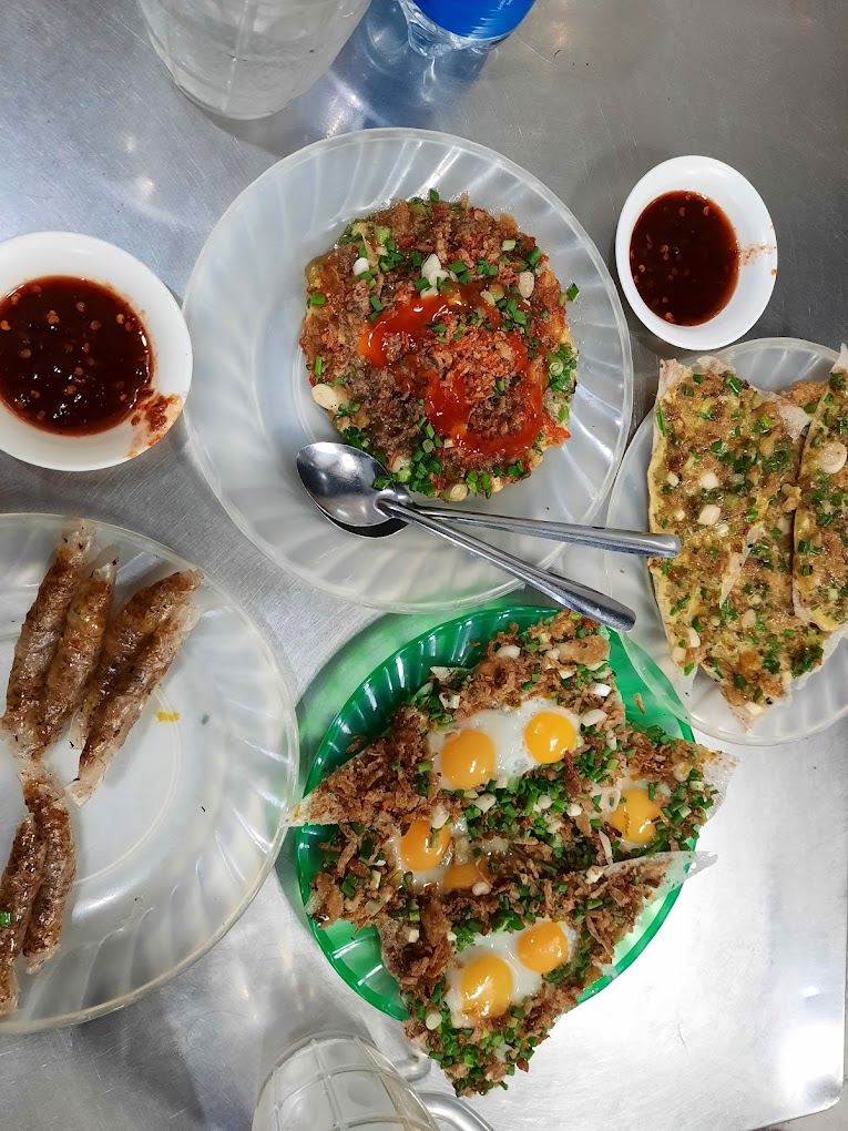 Bánh tráng kẹp dì Sương