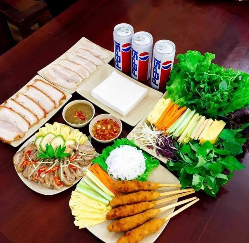 Bánh Tráng Thịt Heo Hoàng Bèo