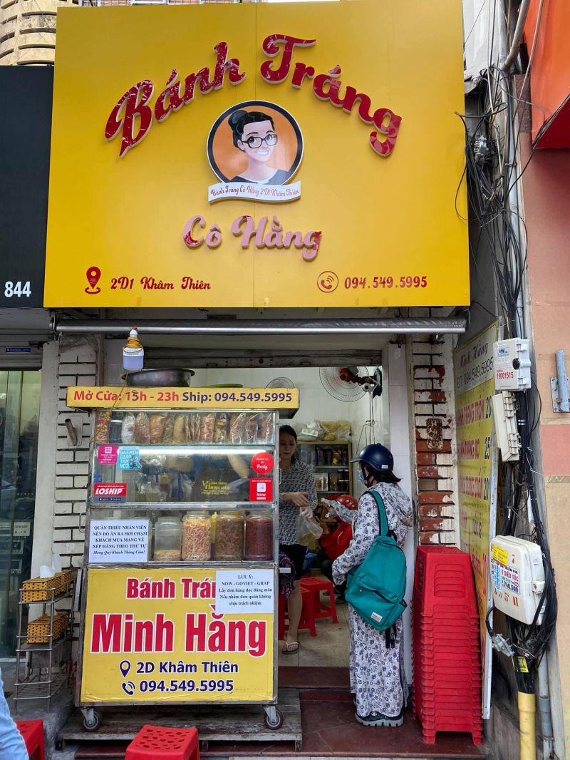 Bánh tráng trộn cô Hằng