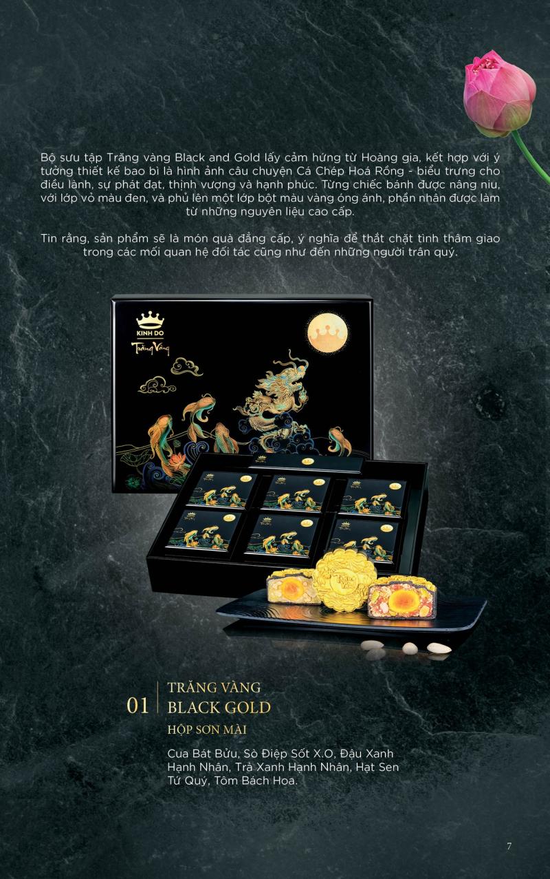 Bánh trung thu Kinh Đô cao cấp