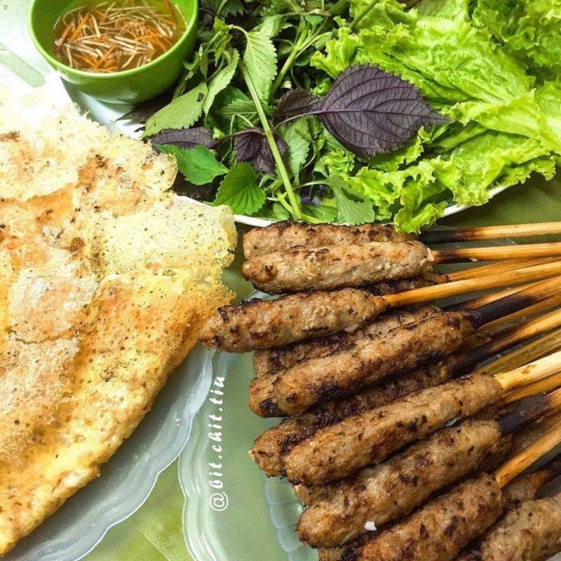 Bánh xèo & nem lụi - Quán Tú Anh
