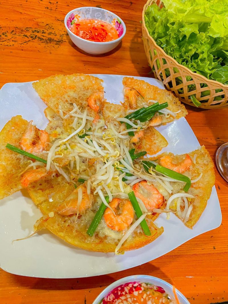 Bánh Xèo Tôm Nhảy