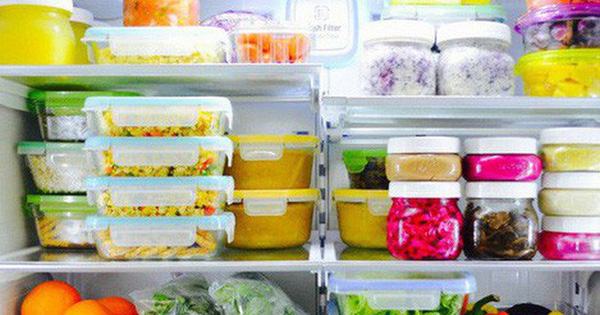 Sai lầm dễ mắc phải khi bảo quản thực phẩm