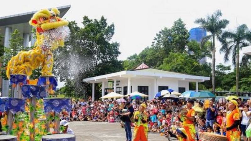 Vui trung thu tại Bảo tàng Dân tộc học