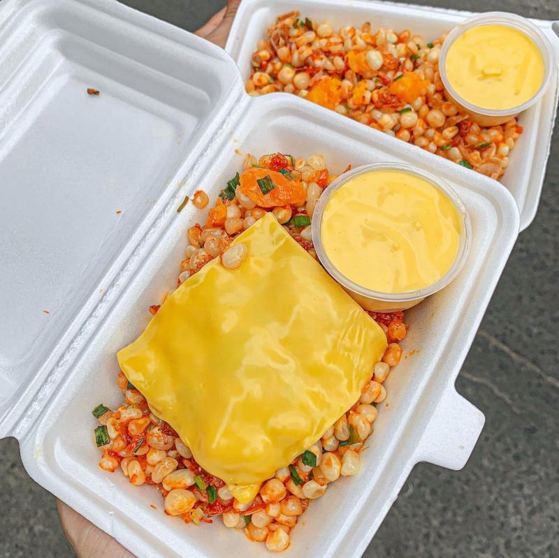 PyPo Food - Bắp Xào Sốt Phô Mai Trứng Muối