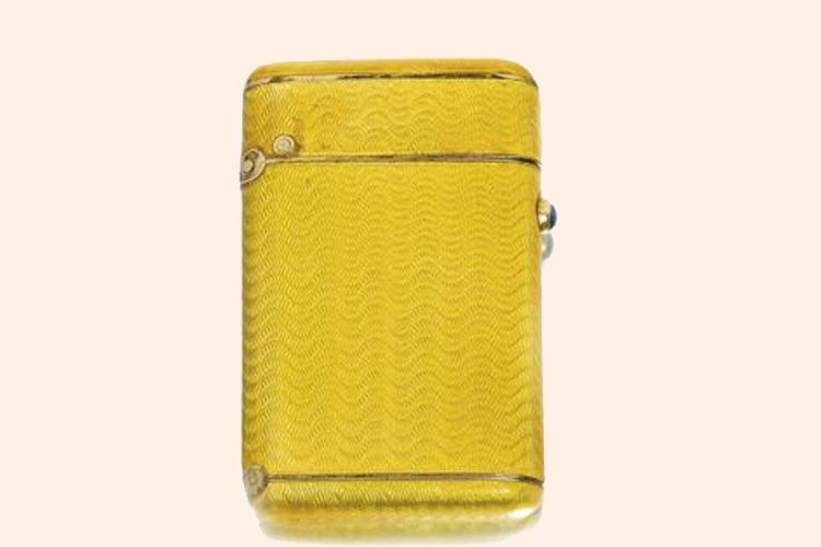 Bật lửa Fabeger Yellow Enamel