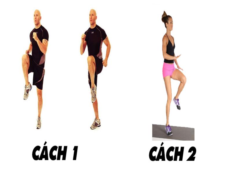 Bật nhảy đổi chân giúp đùi thon gọn