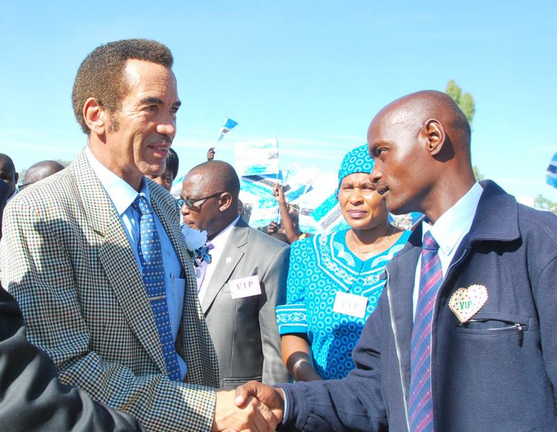 Bắt tay (Botswana)