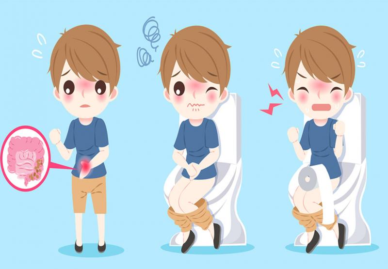 Triệu chứng điển hình của bệnh tiêu chảy là đau bụng, mót rặn và đi ngoài phân lỏng.